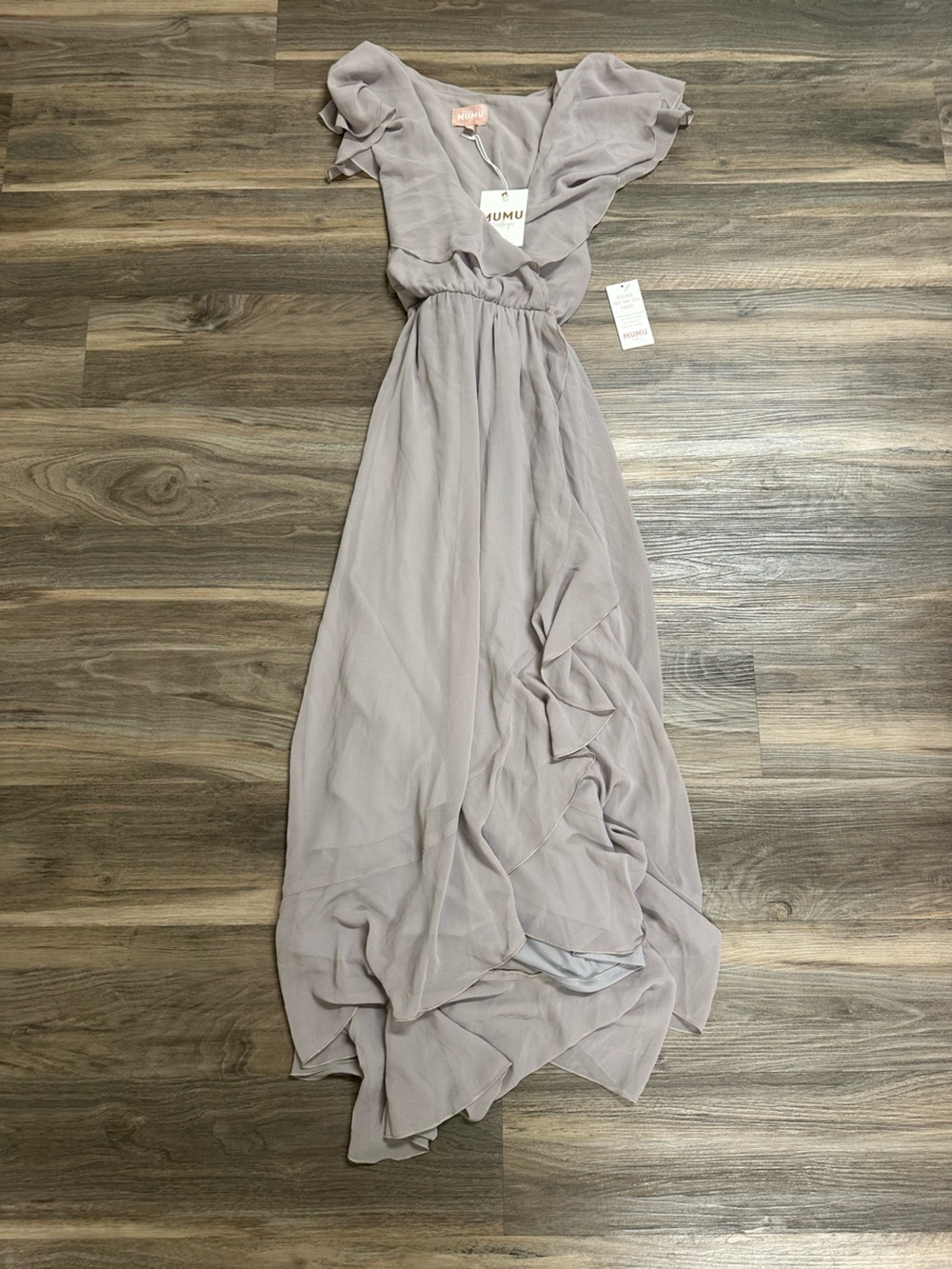 Show Me Your MuMu Jess Ruffle Midi Dress
